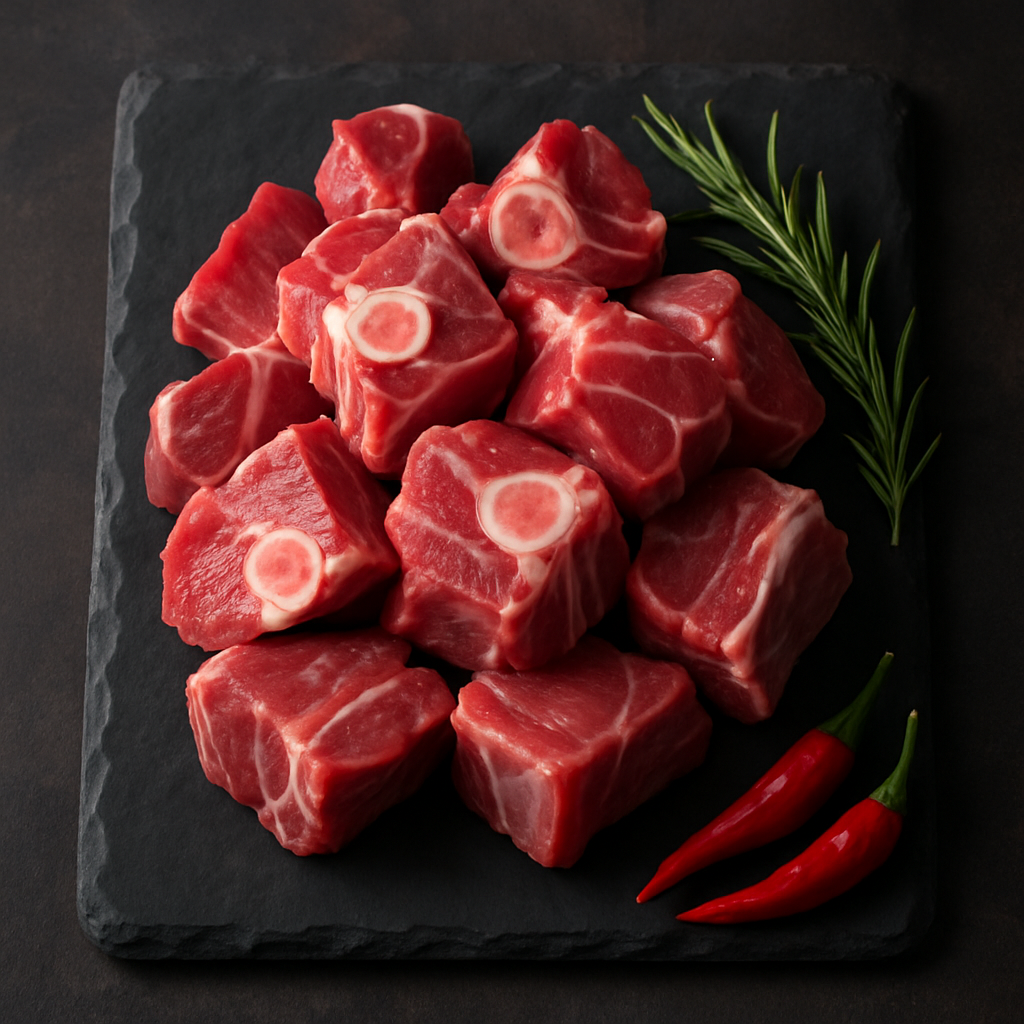 Mutton curry cut